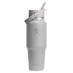 NEW HYDRO FLASK wide flex straw travel bottle - 32oz in birch